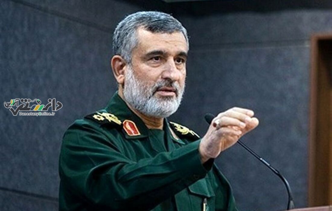 سردار حاجیزاده: با چشمانی باز آمادهایم تا در صورت هرگونه خطا، پاسخی پشیمانکننده به دشمن بدهیم