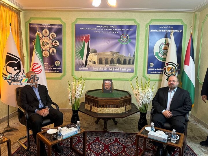 حضور پزشکیان در دفتر جنبش حماس در تهران