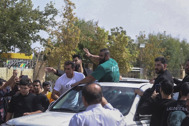 استقبال باشکوه از هادی چوپان در شیراز