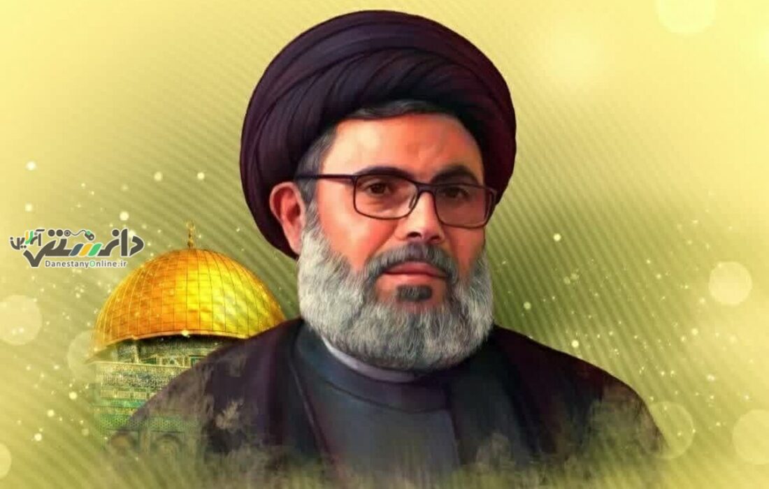 عکسی از زینب سلیمانی در مراسم گرامیداشت شهید صفی الدین