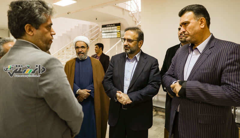 بازدید رئیس کل دادگستری استان البرز از حوزه قضایی طالقان