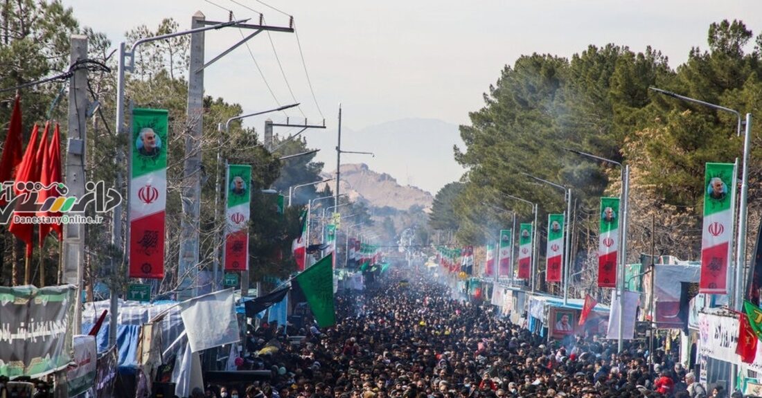 پنجمین مراسم سالگرد حاج قاسم سلیمانی