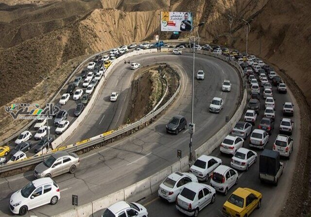 محور چالوس و آزاده راه تهران – شمال یکطرفه شد