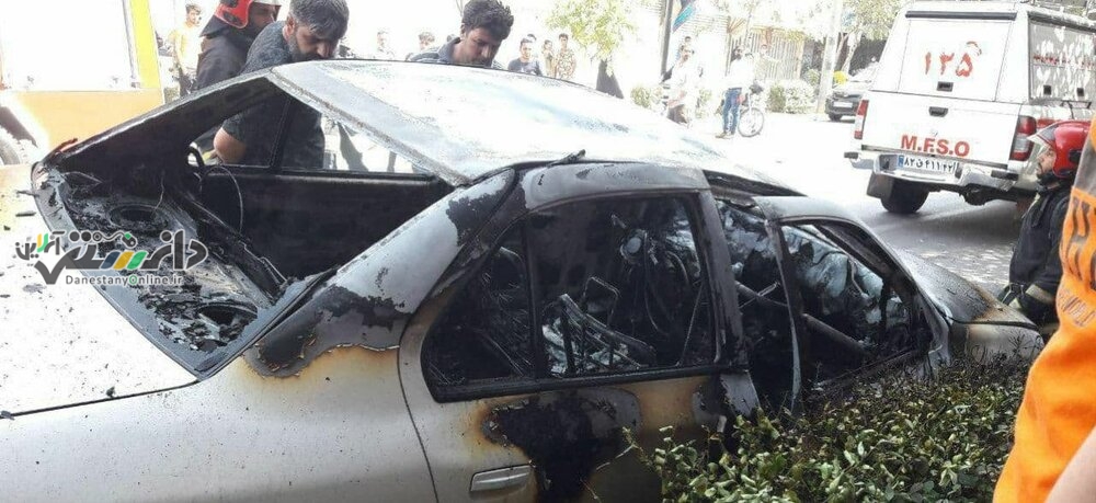 انفجار پیک نیک باعث مرگ راننده شاندیزی شد
