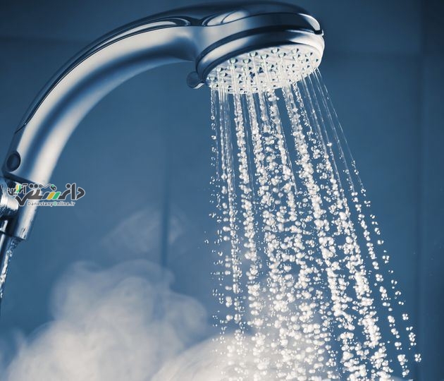 ترفند تمیز کردن سردوش حمام