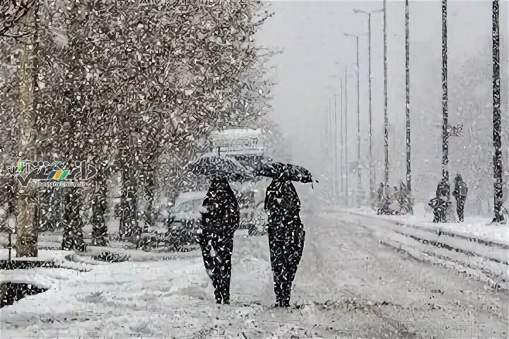 فعالیت سامانه بارشی و کاهش محسوس دما