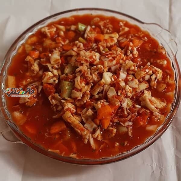 طرز تهیه ترشی گوجه مشهدی