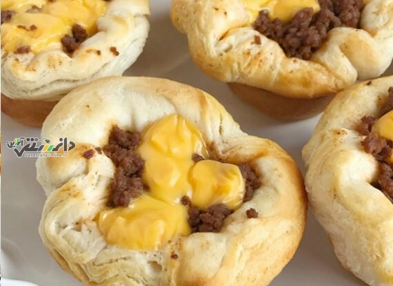 طرز تهیه برگر فنجانی