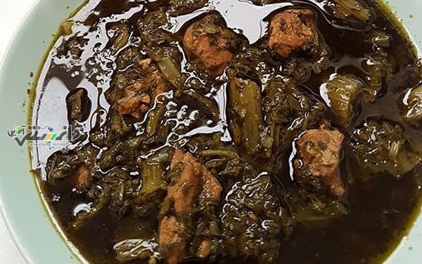 طرز پخت خورشت کرفس مرحله به مرحله با تصویر