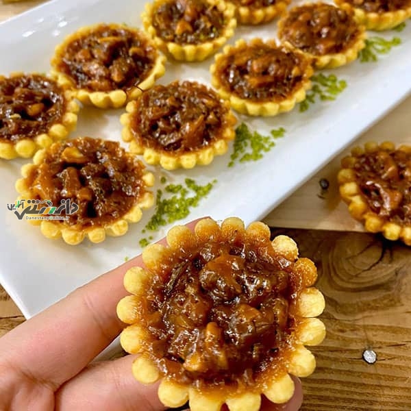دانستنی آشپزی/دستور تهیه تارت گردو به سه روش ساده
