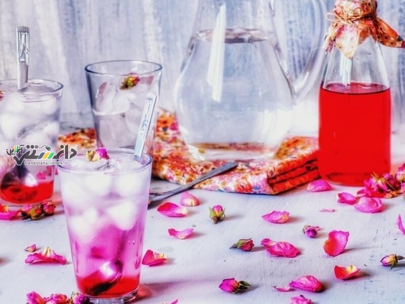 دانستنی آشپزی/روش تهیه شربت گلمحمدی، ضد تشنگی در ماه رمضان