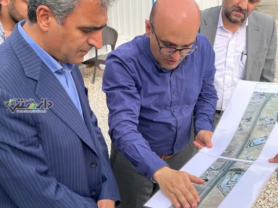 بخشی از آزاد راه کرج قزوین محدوده بهشت سکینه تعریض می شود