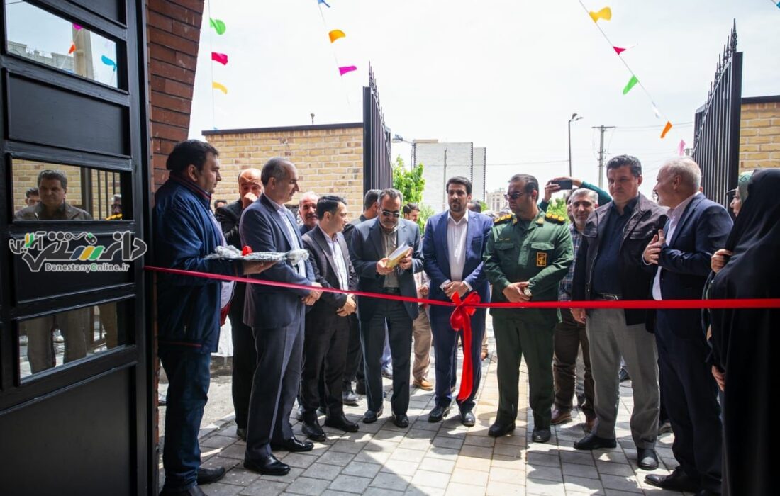 سرای محله تندرستی به بهره برداری رسید