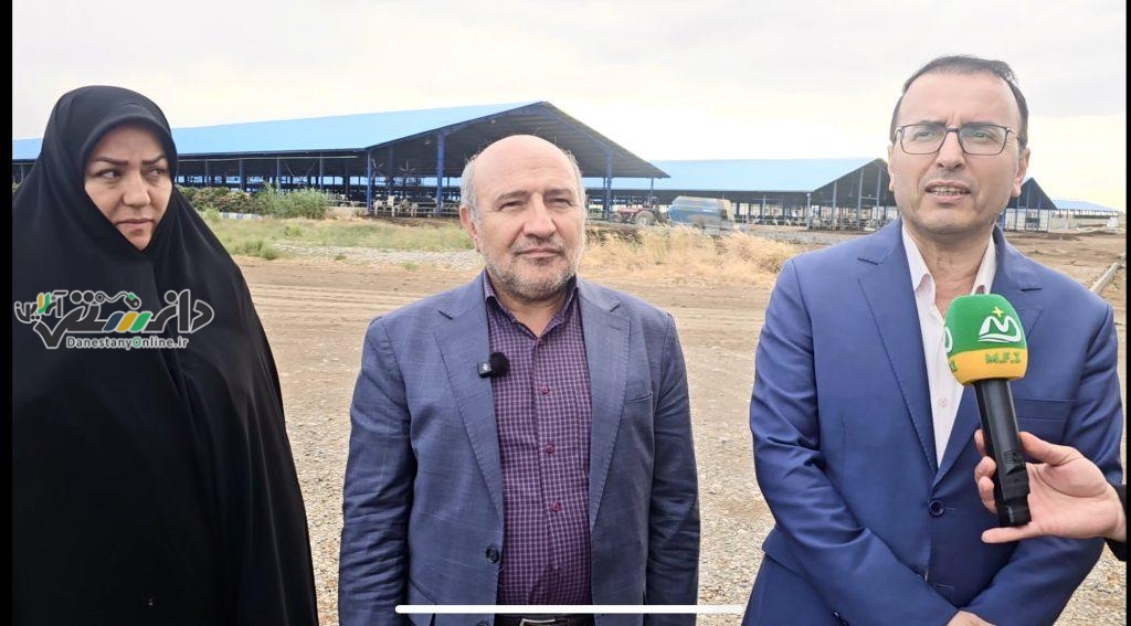 بازدید وزیر جهاد کشاورزی و رئیس سازمان دامپزشکی کشور از منطقه آزاد ماکو