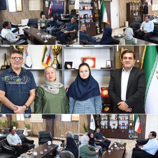 دیدار و نشست کلانتری رئیس هیئت شطرنج استان البرز