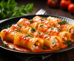 دانستنی آشپزی/طرز تهیه لازانیا رولی بدون سس بشامل؛ راحت و فوری