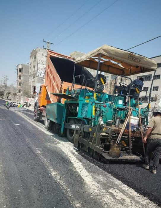 اجرای عملیات بهسازی در دو معبر شهید قدیمی و سردار جنگل فردیس