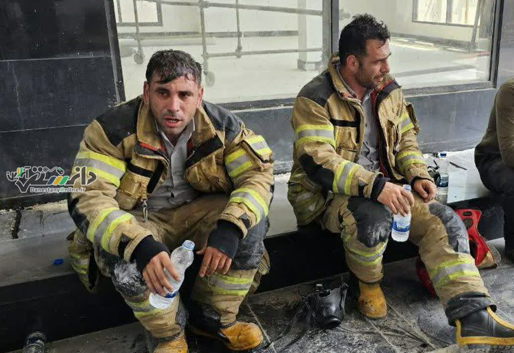 با تلاش آتشنشانان فردیس؛ حریق برج مسکونی ۱۶ طبقه اطفاء شد