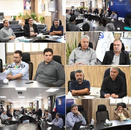 نشست بررسی وضعیت هتل مجموعه ورزشی انقلاب اسلامی کرج