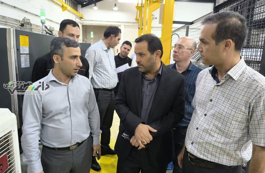 بازدید مدیر کل صمت البرز از صنایع الکترونیک تندر البرز