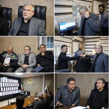 بازدید دوم و پیاپی عبداللهی استاندار البرز از شرکت آبفای استان برای اطمینان از رفاه مردم