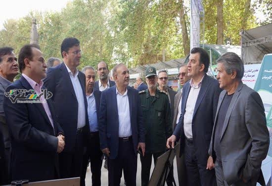 برپایی دو غرفه در نمایشگاه جهاد کشاورزی به مناسبت هفته دفاع مقدس و در راستای معرفی توانمندیهای بخش دامپزشکی
