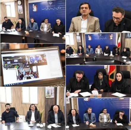 نشست سرپرست اداره کل ورزش و جوانان استان البرز در تبیینی سامانه فوریتهای اداری فؤاد