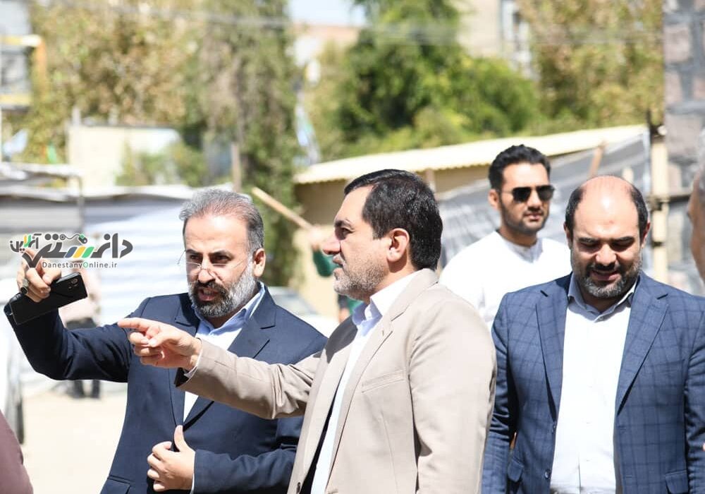 بازدید رئیس سازمان مدیریت و برنامه ریزی استان البرز از پروژه سالن ۶ هزار نفری انقلاب اسلامی کرج