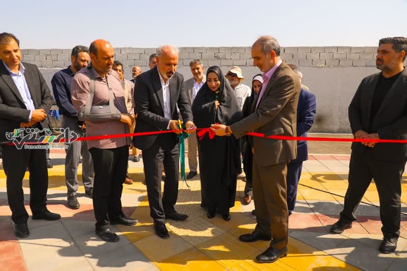 بوستان اسکویی به بهره برداری رسید