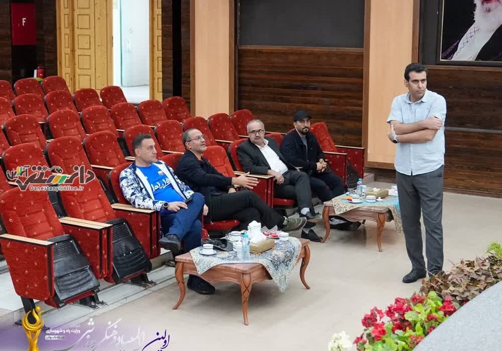بازدید از محل برگزاری مراسم اهدای مدال المپیاد فرهنگی و ورزشی کارکنان وزارت راه و شهرسازی