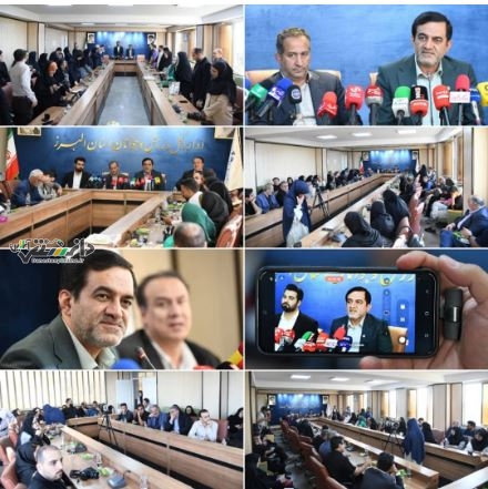 برگزاری نشست خبری سرپرست اداره کل ورزش و جوانان استان البرز و تجلیل از خبرنگاران به مناسبت هفته تربیت بدنی و ورزش