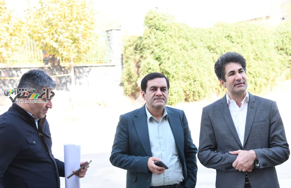 بازدید مدیرکل دفتر فنی استانداری البرز از پروژه سالن شش هزار نفری مجموعه ورزشی انقلاب اسلامی کرج