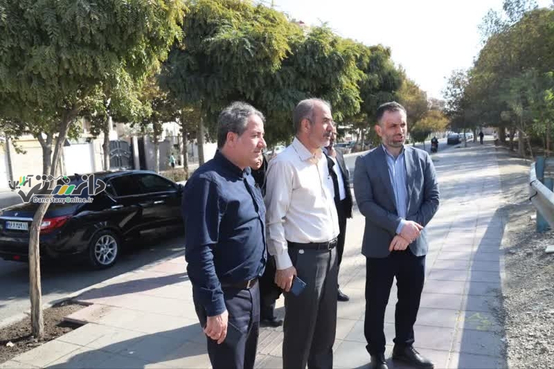 بازدید معاون وزیر راه و شهرسازی و مدیرعامل شرکت بازآفرینی شهری ایران از اراضی جواد آباد کرج