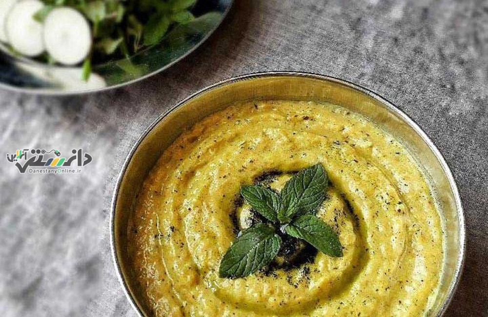 طرز تهیه کشک کدو شام سبک و فوری