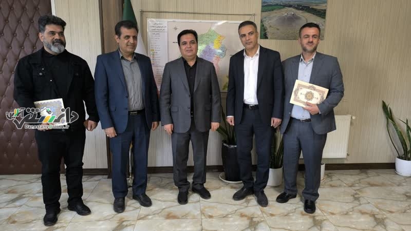 برگزاری آیین تودیع و معارفه رئیس اداره صنعت، معدن و تجارت شهرستان نظرآباد