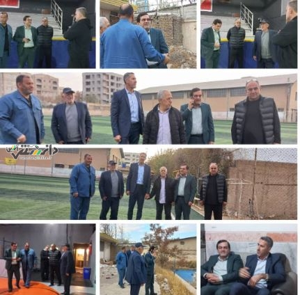 بازدید سرپرست اداره کل ورزش و جوانان استان البرز از مجموعه ورزشی تختی مهرشهر