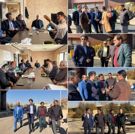 بازدید مدیرکل دفتر فنی استانداری البرز از پروژه سالن شش هزار نفری مجموعه ورزشی انقلاب اسلامی کرج