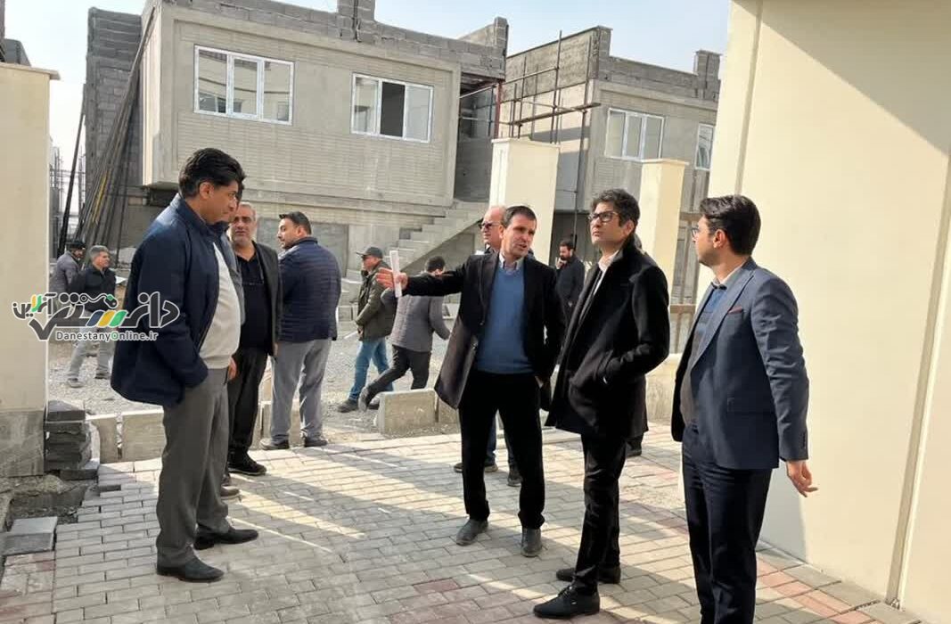 بازدید مدیرکل دفتر فنی استانداری البرز از پروژه نهضت ملی مسکن ماهدشت