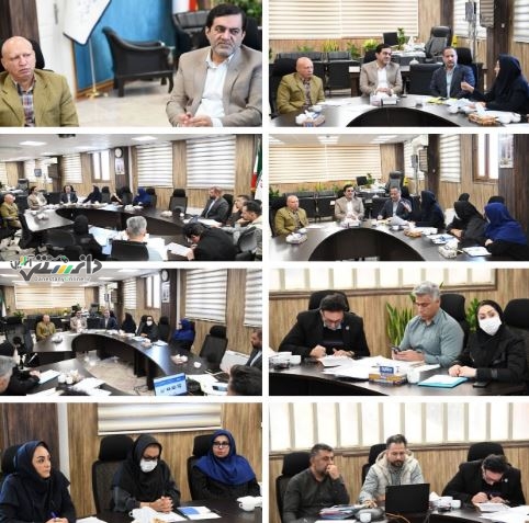 برگزاری جلسه کمیسیون ماده ۵ اداره کل ورزش و جوانان استان البرز
