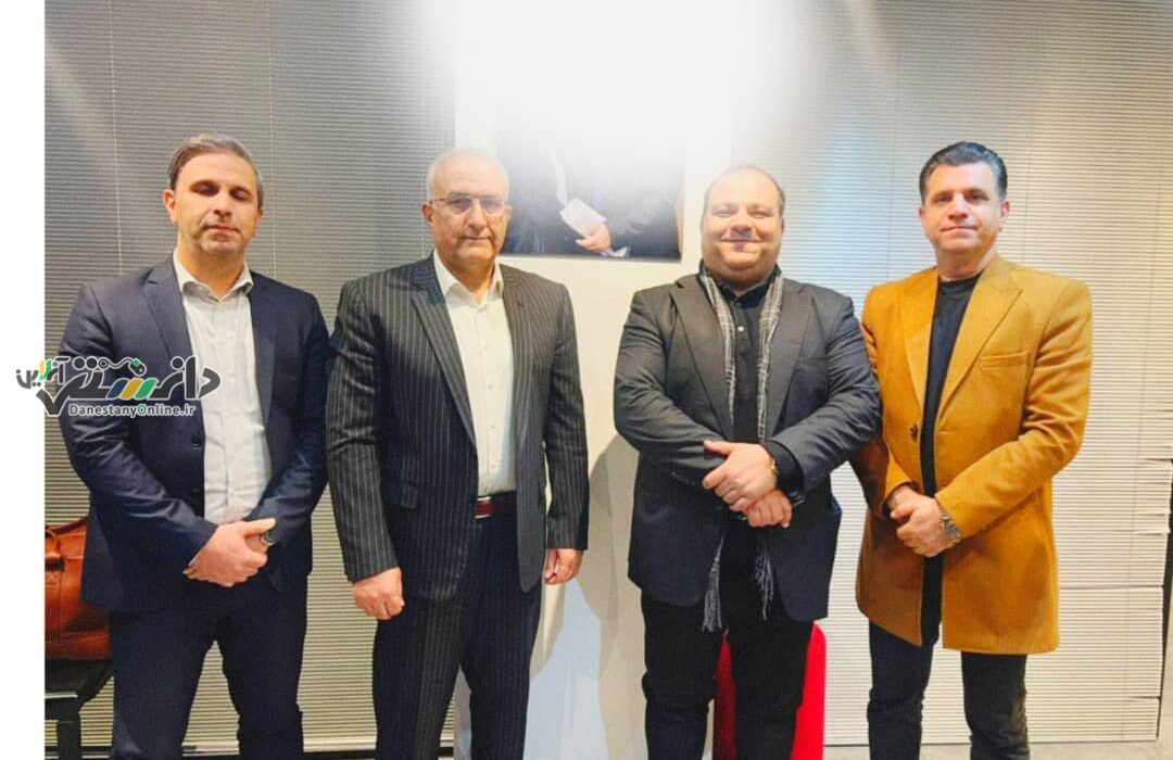 دیدار رییس هیاتهای موتورسواری و اتومبیلرانی استان البرز و آیلند با مالک چرم نوین