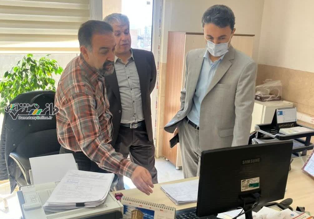 بازدید میدانی مدیرکل تأمیناجتماعی استان البرز از شعبه دو کرج با محوریت ارتقای خدمات و اجرای طرح «فواد»