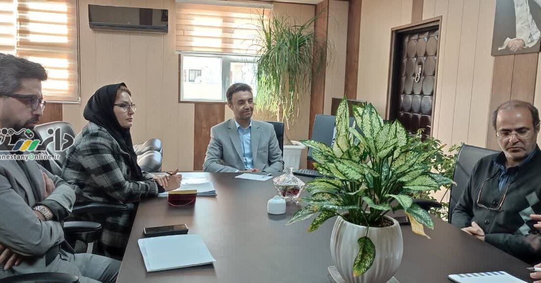 حضور معاون ادارهکل فرهنگی سازمان تأمیناجتماعی و هیئت همراه در ادارهکل تأمیناجتماعی استان البرز