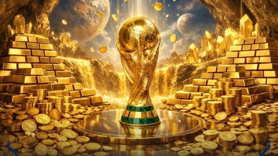 جام جهانی ارزش طلا را ۴۰ برابر میکند